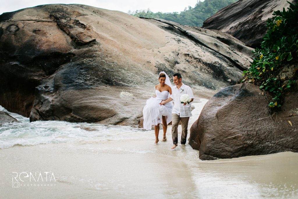 Renata wedding photographer in Seychelles