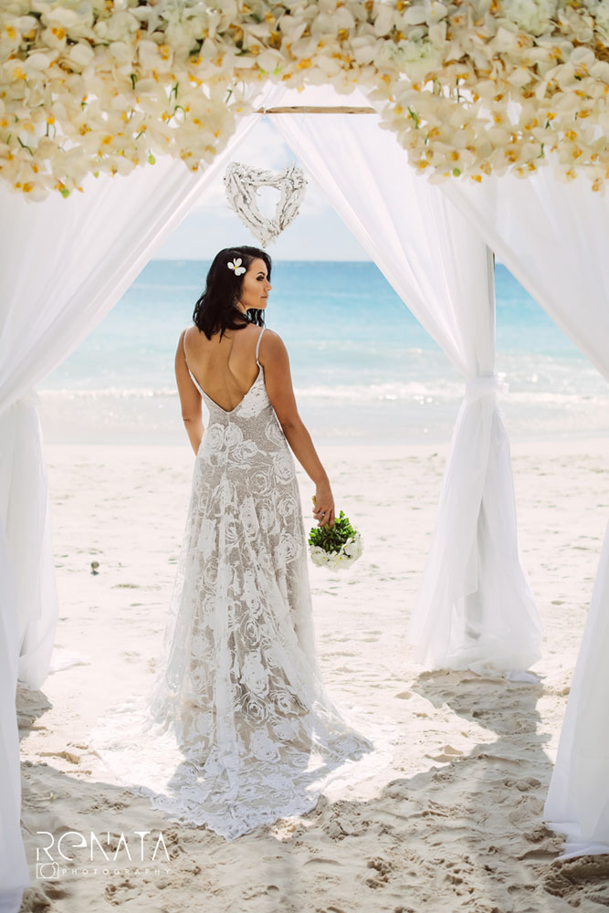 wedding beach dress